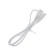 Wire for connecting lamps for plants ULI-P Uniel, 50 cm, 2 contacts, white