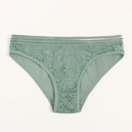 Panties female color green, size 42-44