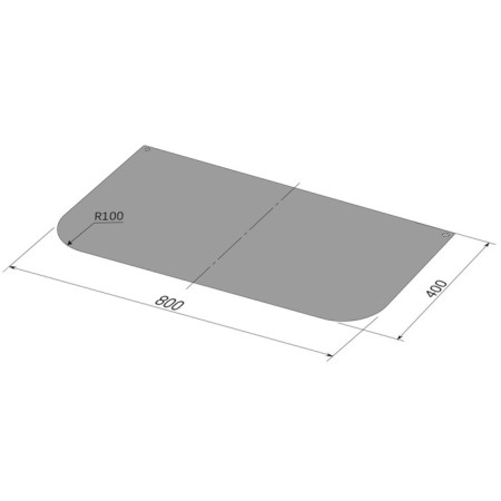 Protopotal sheet, bronze antique, steel 0.8 mm, 40 x 80 cm-1