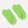 Noski short neon, green color, size 23-25 ​​(37-40)