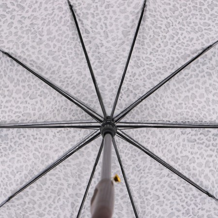 Umbrella - a semiautomatic “leopard” cane, Eponge, 10 spokes, r = 50 cm, color mix-14