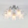 Darcy chandelier, 5x40W E27, color chrome