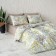 DIU pillowcase set, size 50x70 cm, mustard color, 2 pcs