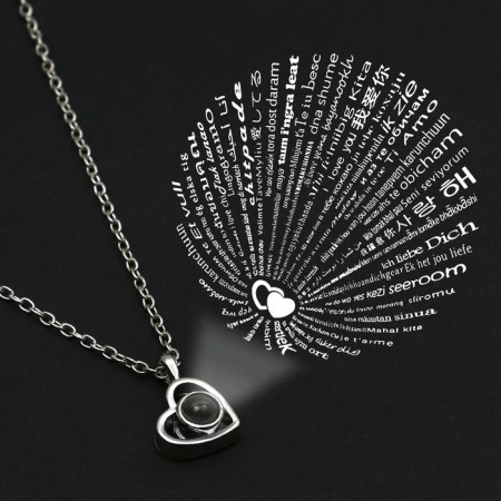 Ring and suspension with the projection "In my heart" 9 x 6 cm-7