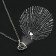 Ring and suspension with the projection "In my heart" 9 x 6 cm