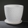 Flower Pot "Fine" white bud No. 3, 2.15l