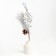 New Year. Decor "Silver Brigade", 37 × 16 × 8 cm