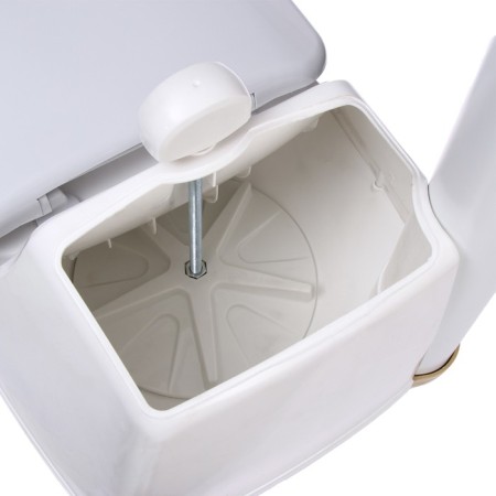 Torpyannaya dry closet, 44 liters, with a bucket, peat, ventilation and drainage, "Piteco"-6