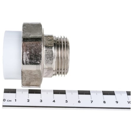 Detailed "Politek", polypropylene, 32 mm x 1 ", external thread-3