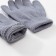 Children's gloves minku "plain", col. Dark gray, rr 15 (6-8 years)