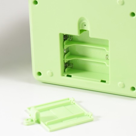 Piggy bank Plastic "Safe. Tigerok" Coded Castle, sound AA Green 13x12x19-5