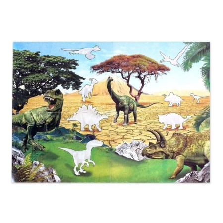 Activate a book with stickers and growing toys "Dinosaurs", 12 p.-3
