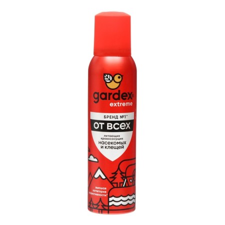 Aerosol from all flying blood -sucking insects and ticks Gardex Extreme, 150 ml