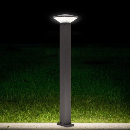 CLU02B lamp, 6W LED, 450LM, 4000K, Black, IP54-1