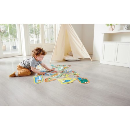 Puzzle for children Hape "Transport", 15 separate pictures-1