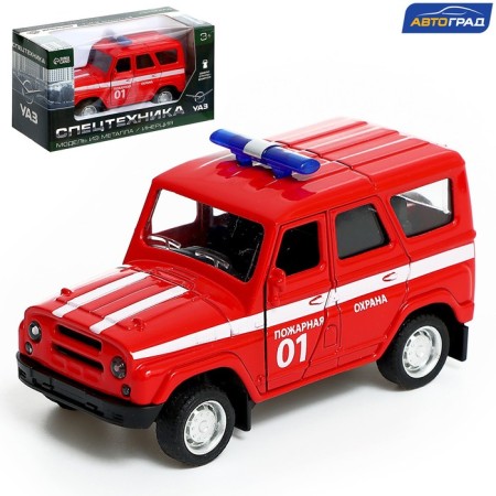 Metal UAZ Hunter "Fire Guard", Inertia, 1:43