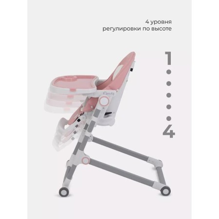 Stool for feeding children's Rant Candy, color Cloud Pink-16