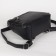 Backpack - female bag, artificial leather, black color