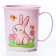 Mug with a decor 180 ml, children's, plastic, color mix