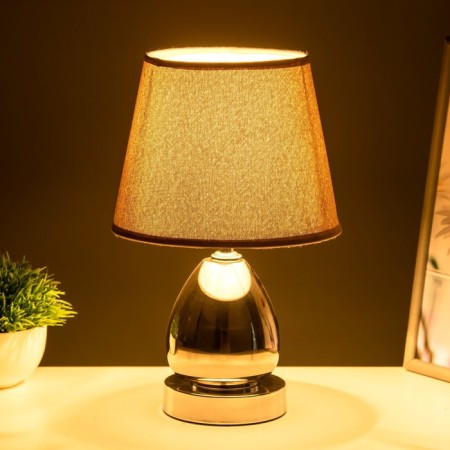 Table lamp 16712/1 E27 40W chrome 22x22x32 cm Risalux-2