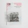 Curtain for curtains "shell", 32 × 16 mm, 6 pcs, silver color