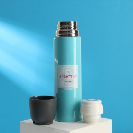 Thermos "Happiness", 500 ml, heat conservation 8-10 hours-2