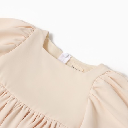 Платье для девочки, MINAKU :Party Dress, цвет молочный, рост 104 см-6