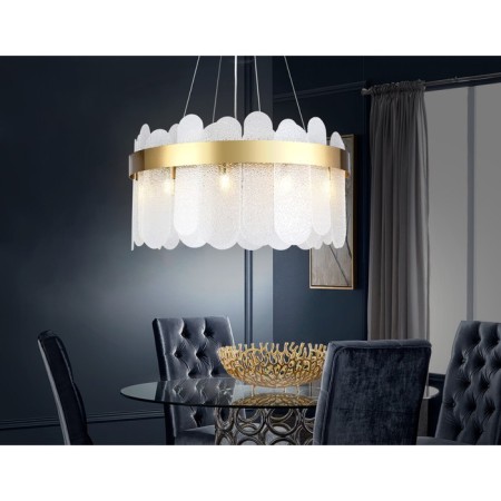 Crystal chandelier with Ambrella Light, Traditional, Tr5333, G9, Gold Color-4