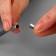 Tip for the cord cylinder, d = 6 × 15 mm, 4 pcs, silver color