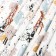 Satin fabric "Zoo", Sh.160 cm, 100% cotton, 160 g/m2