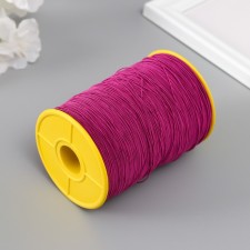 Spandex for beads, length 500 m, col. fuchsia