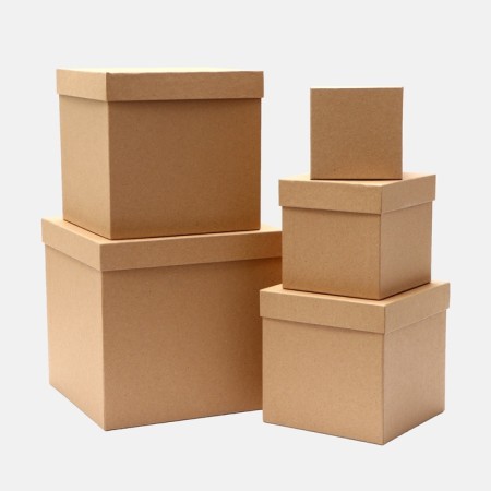 Set of boxes 5V1 "CRAFT ORTONOME", 22.5 x 22.5 x 22.5 - 9.5 x 9.5 x 9.5 cm