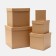 Set of boxes 5V1 "CRAFT ORTONOME", 22.5 x 22.5 x 22.5 - 9.5 x 9.5 x 9.5 cm