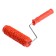 Decorative tundra roller, rubber, "pine bark", handle d = 6 mm, 180 mm