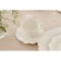 Tea steam porcelain Magistro "suite", 2 items: 280 ml mug, saucer d = 15.5 cm, white color