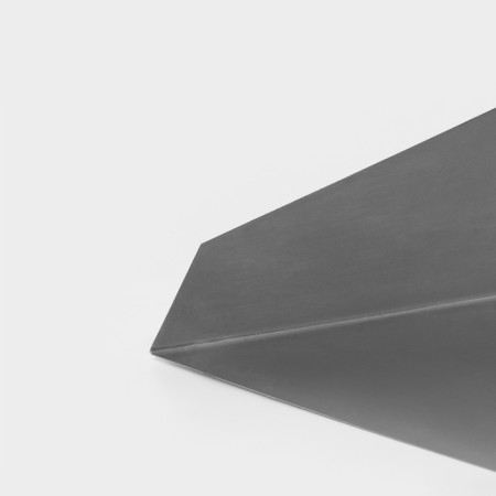 Garbage scoop 310 × 240 mm, handle 85 cm, galvanizing 0.5-1