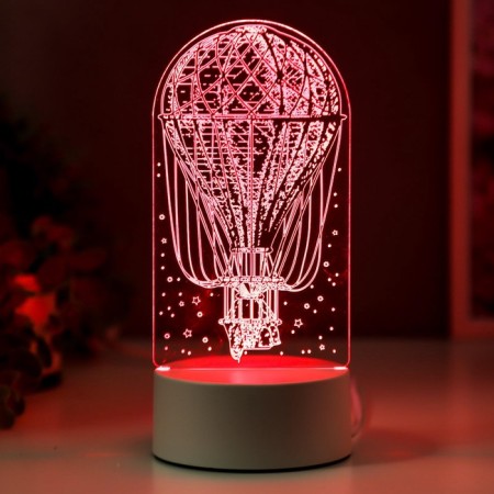 Lumber "Air Ball" Led RGB from the network 9.5x9.5x21 cm Risalux-4