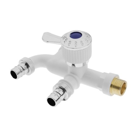 Water Cathedral Zein, 1/2, Double, White, Chrome-2