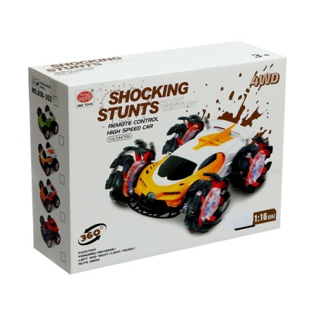 Radio -controlled machine "Shokukar", 1:16, works on the battery, the color of the blue-8