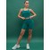 TOP sports female, size XS, emerald color