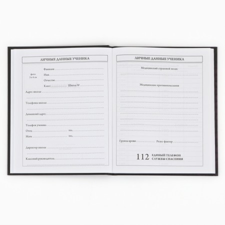 School Diary 1-4 class, in a solid cover, 48 liters "September 1: Cosmonaut Neon"-3