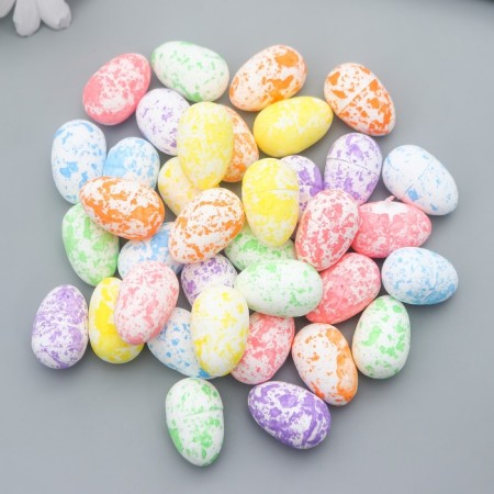 Easter decor "Egg - spots in spots" set 36 pcs 3x2x2 cm