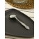 Dessert spoon "Troika", h = 18 cm, thickness 2 mm, silver color