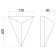 Decorative backlight by Arte Lamp Trapeze A2033AP-1PB, LED, 5 W, 17x9x20 cm, 200 lm, copper