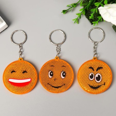 Browler plastic reflector Smile cataphote mix 5x5x1 cm