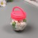 Glue tape plastic in the jar "White and Green" NR 40 pcs 1.2 cm, dl. 0.9 m 7x7x9 cm
