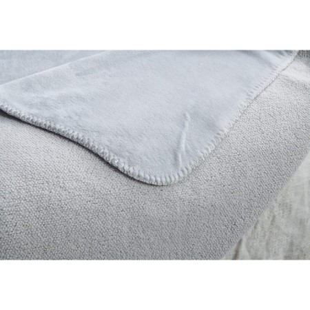 Sofia blanket, size 160x220 cm, light gray color-1