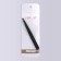 Pinzet begged, wide, 9.5 cm, black color