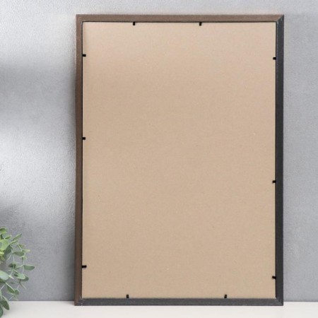 Photo frame plastic 35x50 cm, gold (plastic screen)-2