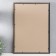 Photo frame plastic 35x50 cm, gold (plastic screen)